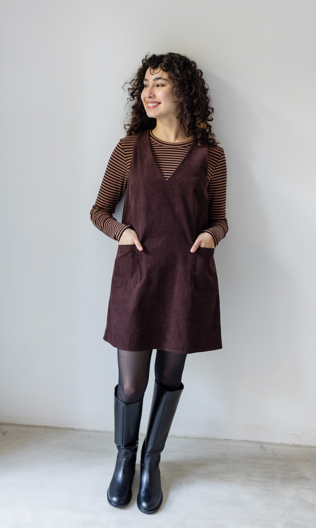 Gestreiftes Langarmshirt Zoé