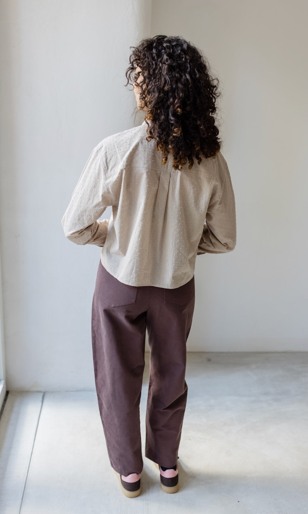 Cropped Oversized Hemd