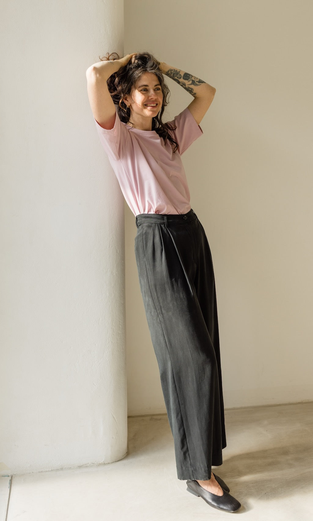 Oversized T-Shirt in Rosé