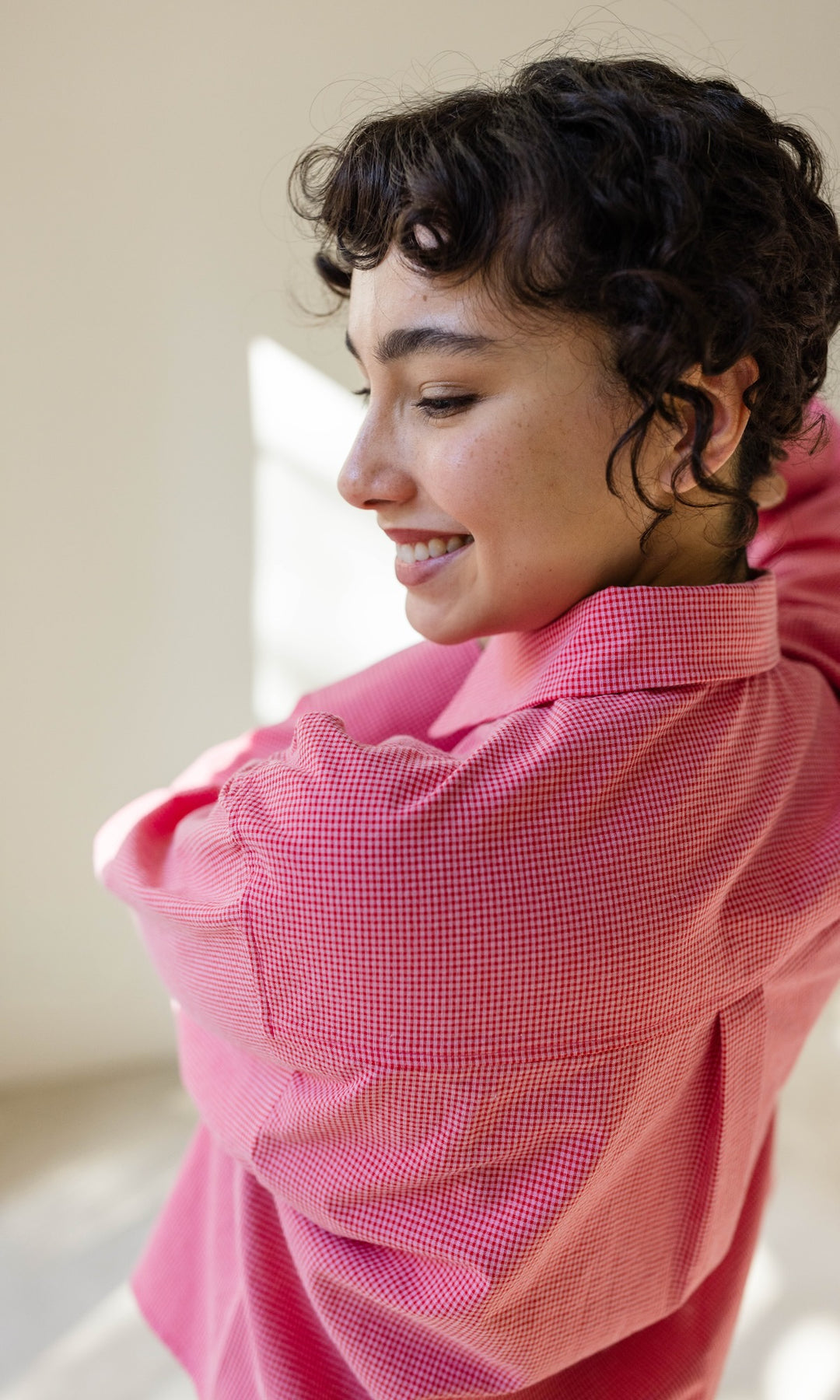 Cropped Oversized Hemd