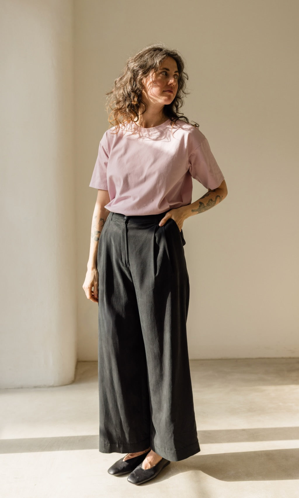 Oversized T-Shirt in Rosé