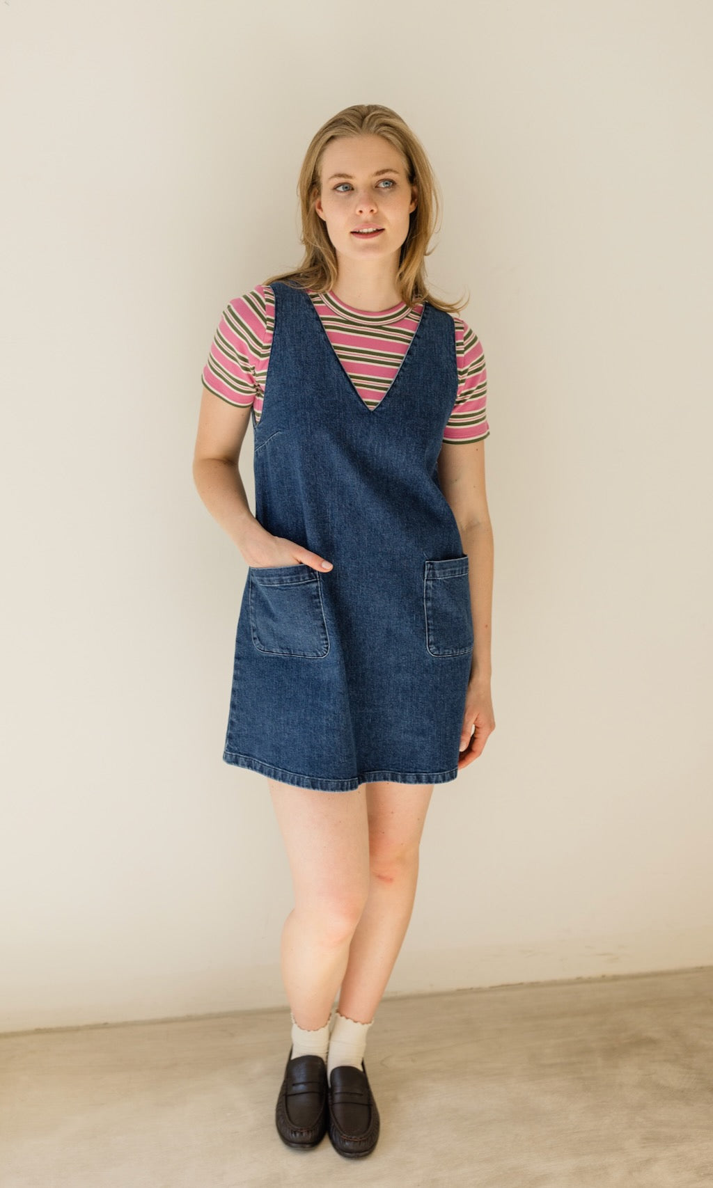 Gestreiftes Kurzarmshirt Vivienne