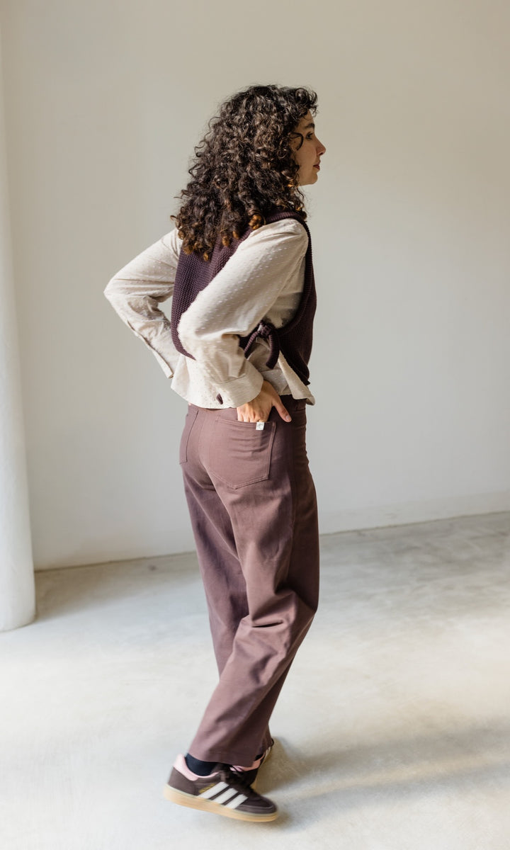 Cropped Oversized Hemd