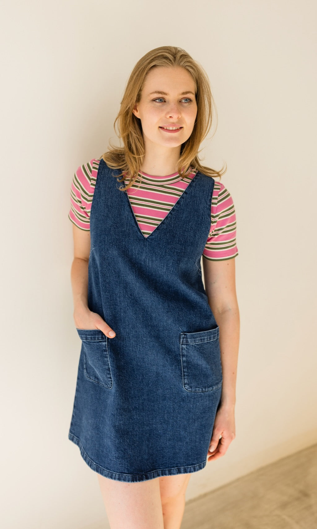 Gestreiftes Kurzarm Stillshirt Vivian