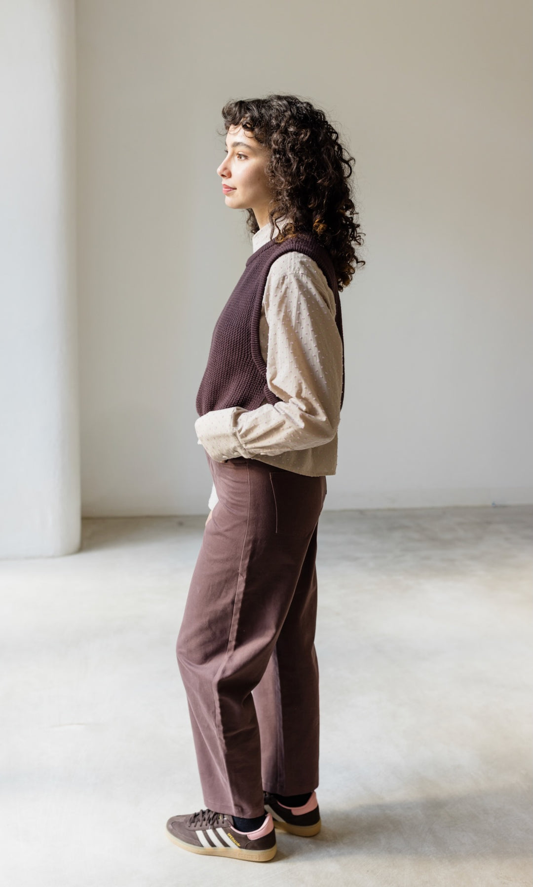 Cropped Oversized Hemd