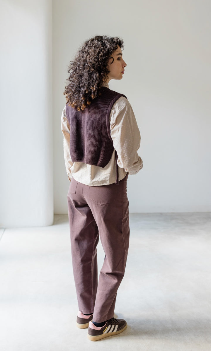 Cropped Oversized Hemd