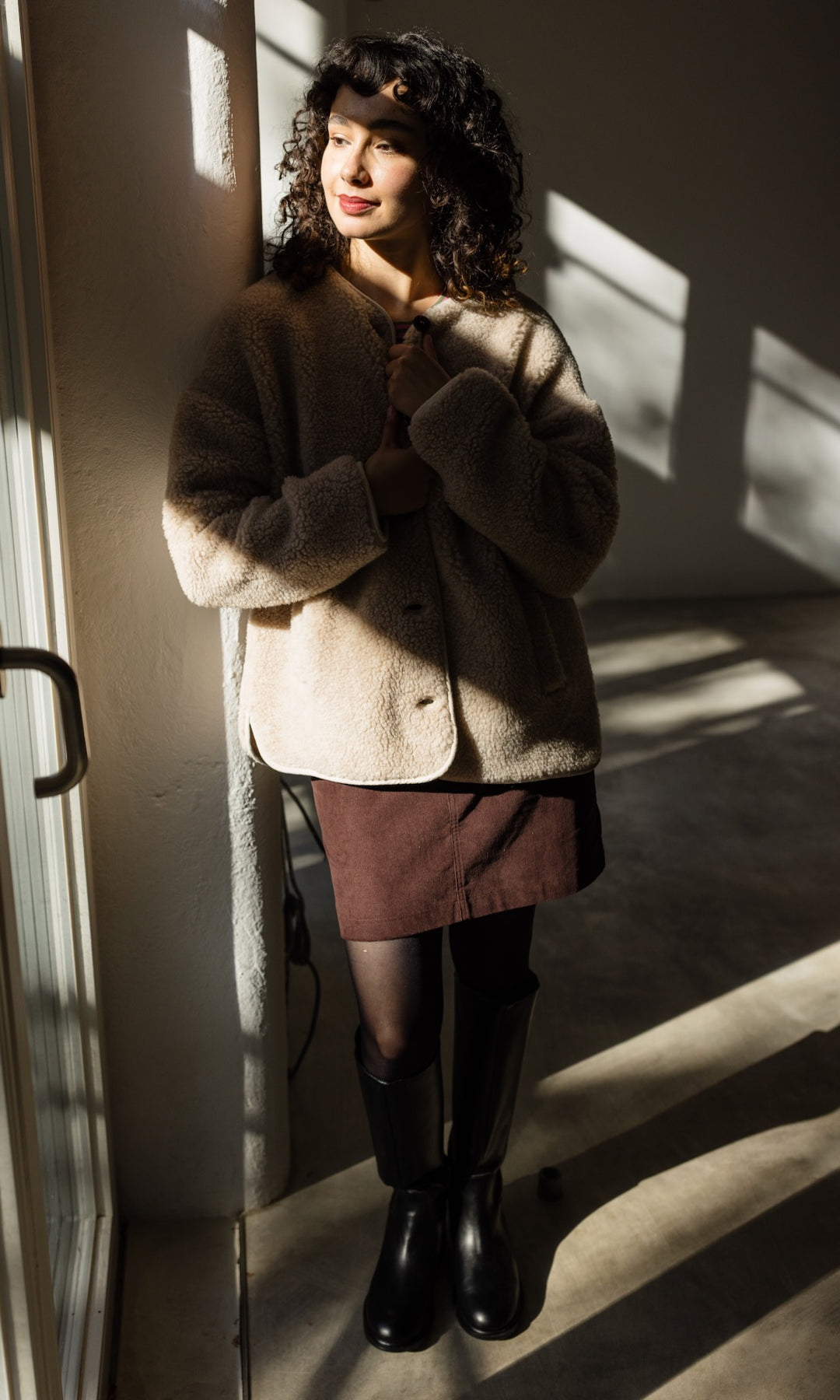 Schafwoll Jacke (Schurwolle)