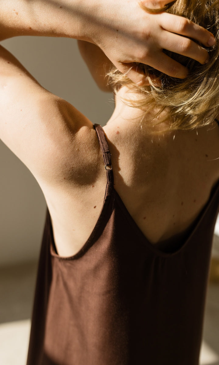 Slip Dress aus Lyocell