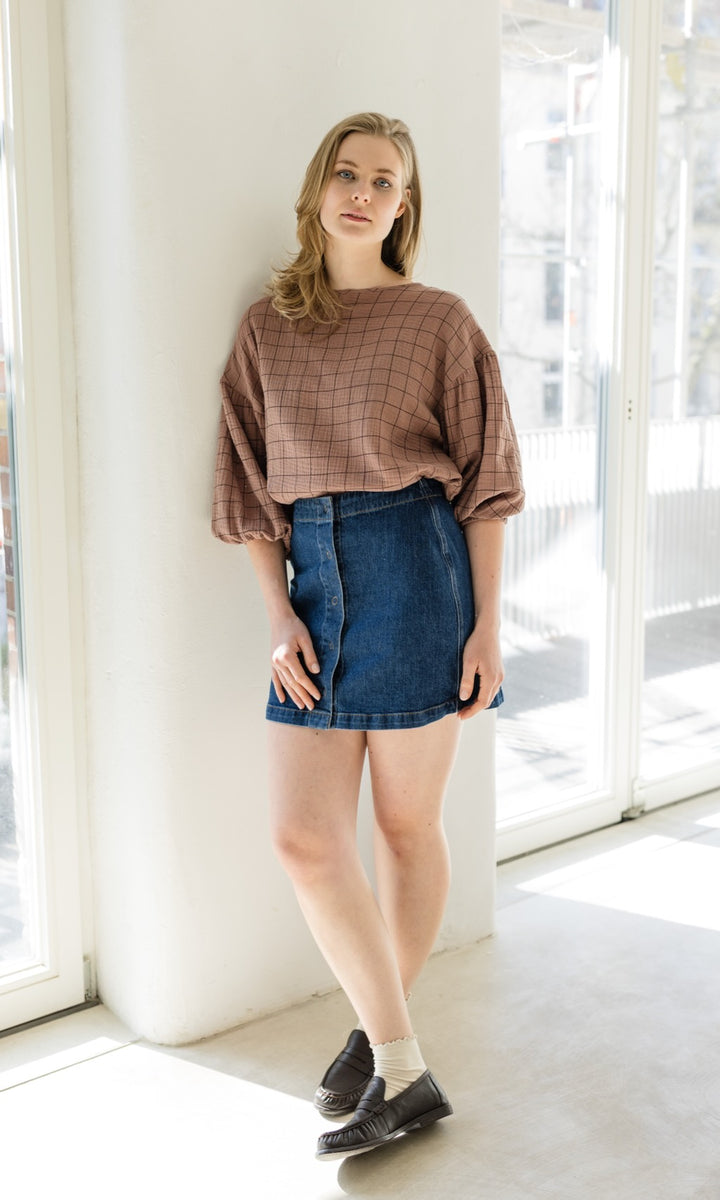 Bluse April - abricot coco