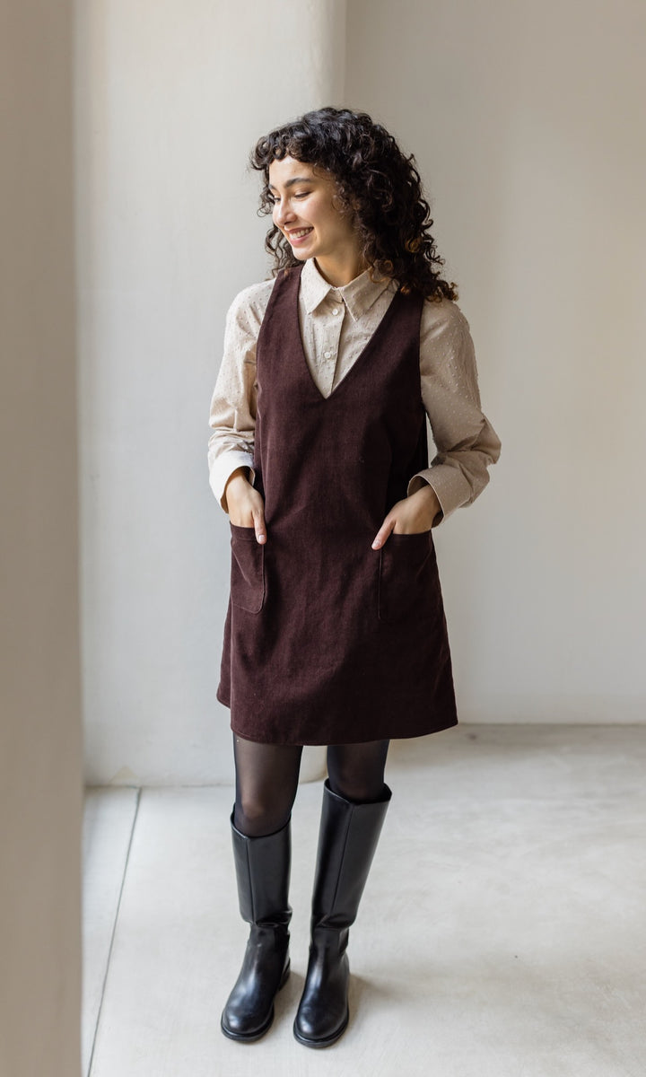 Cropped Oversized Hemd