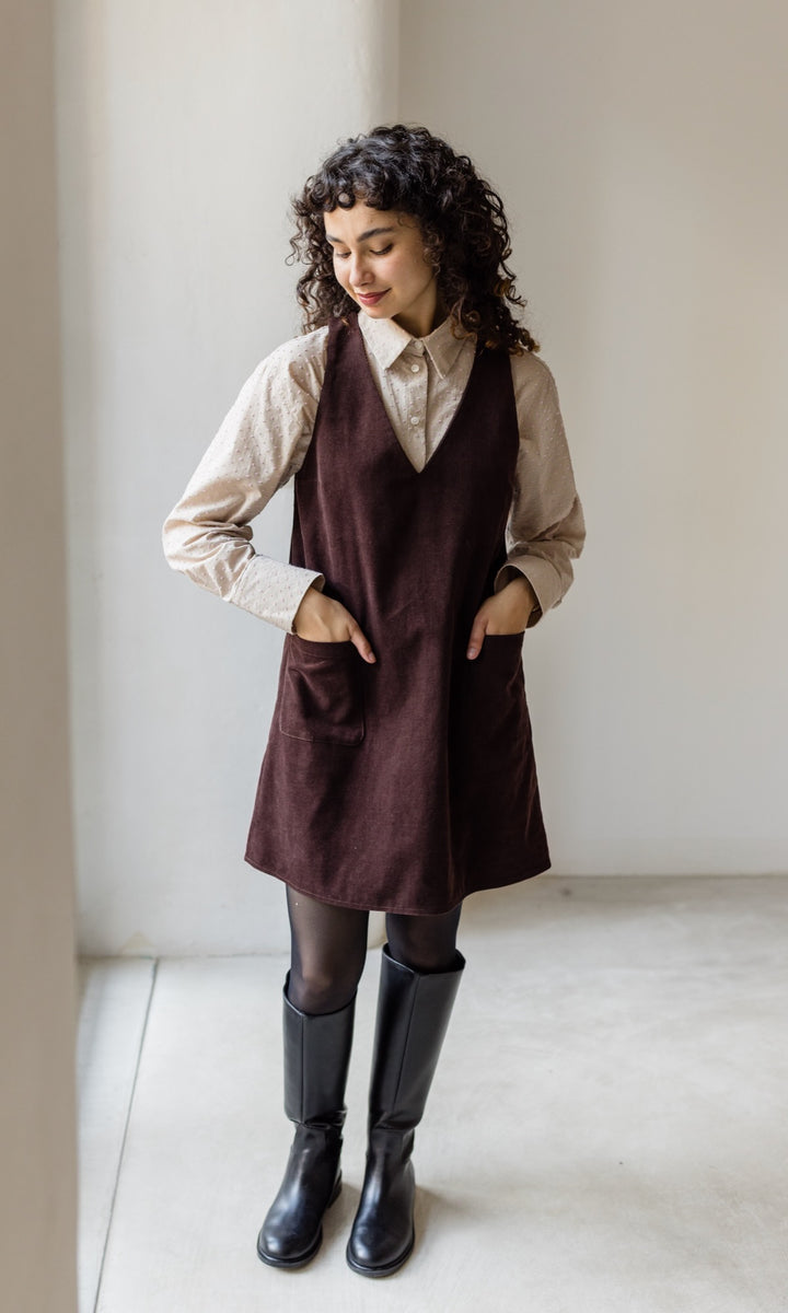 Cropped Oversized Hemd