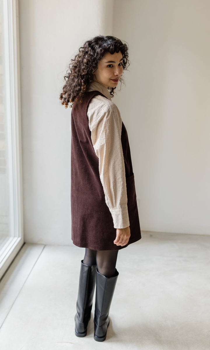 Cropped Oversized Hemd