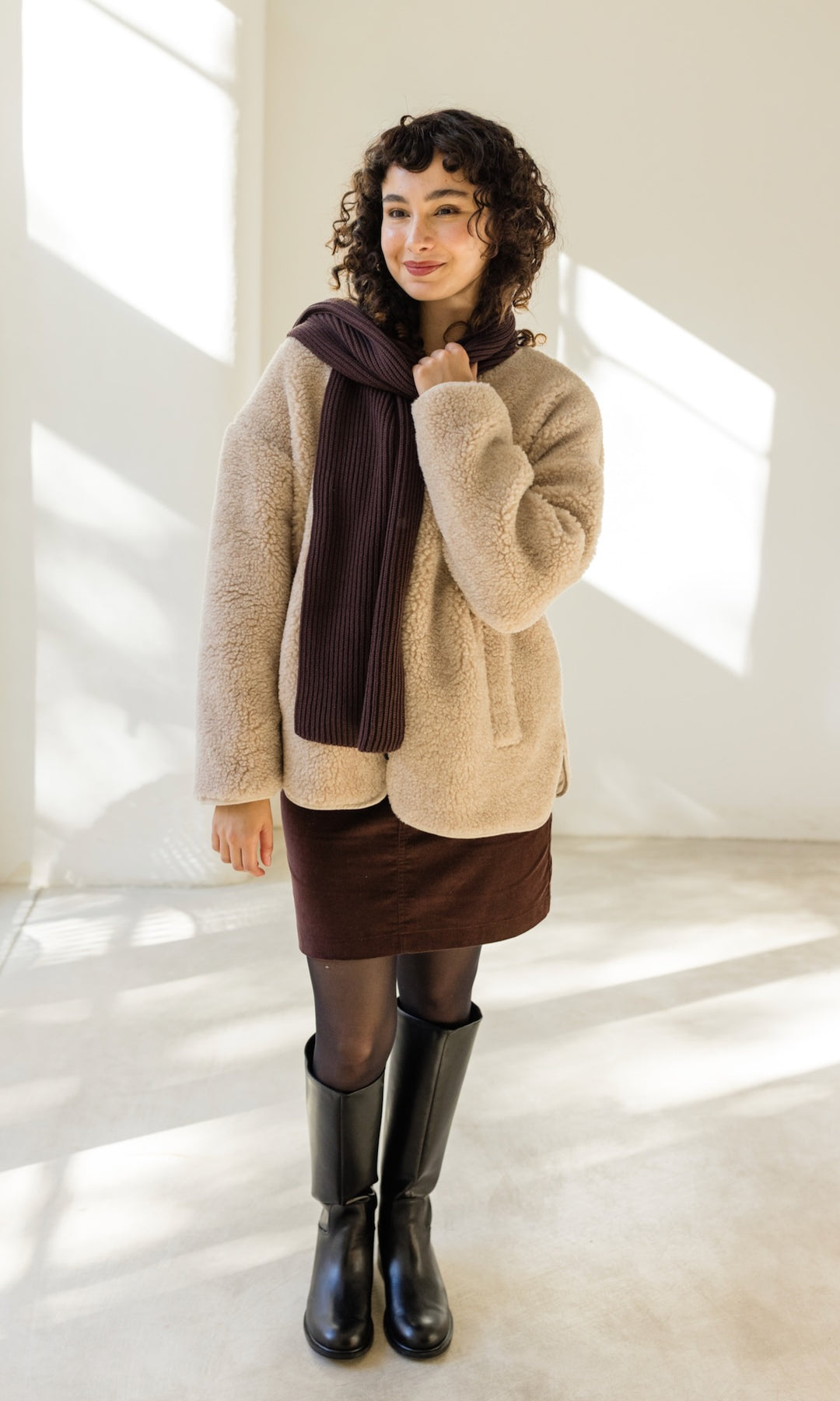 Schafwoll Jacke (Schurwolle)