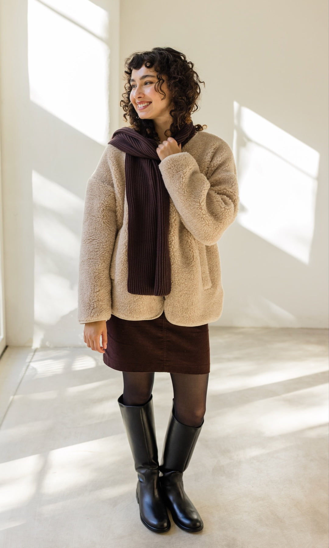 Schafwoll Jacke (Schurwolle)