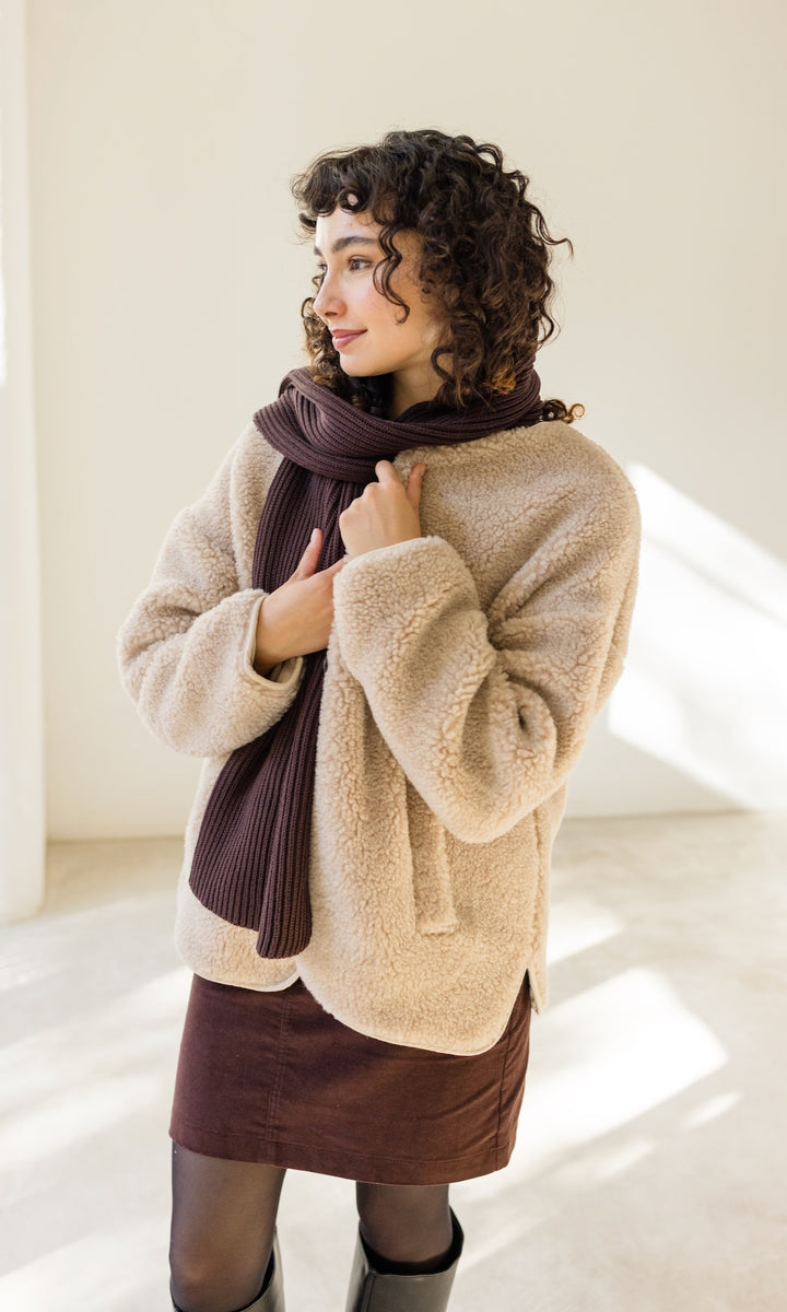 Schafwoll Jacke (Schurwolle)