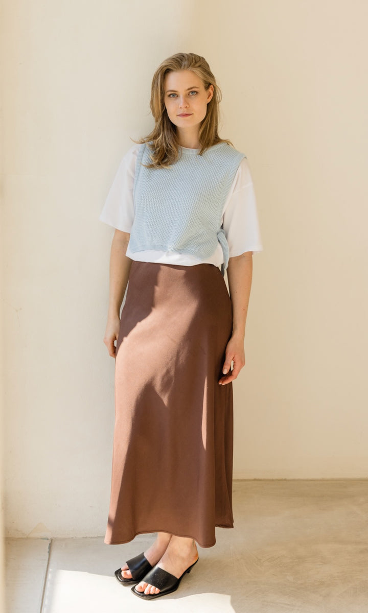 Oversized T-Shirt in Weiß - abricot coco