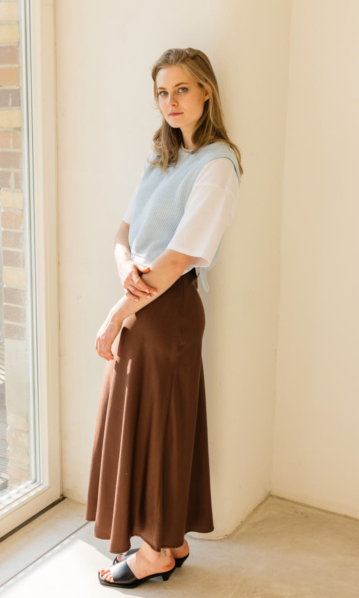 Oversized T-Shirt in Weiß - abricot coco
