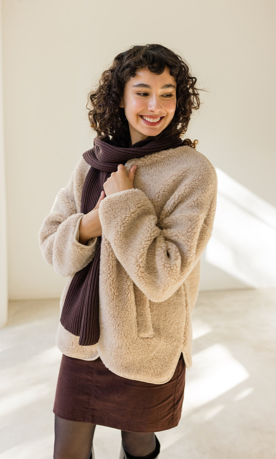 Schafwoll Jacke (Schurwolle)