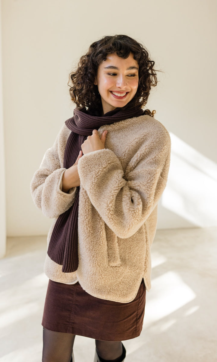 Schafwoll Jacke (Schurwolle)