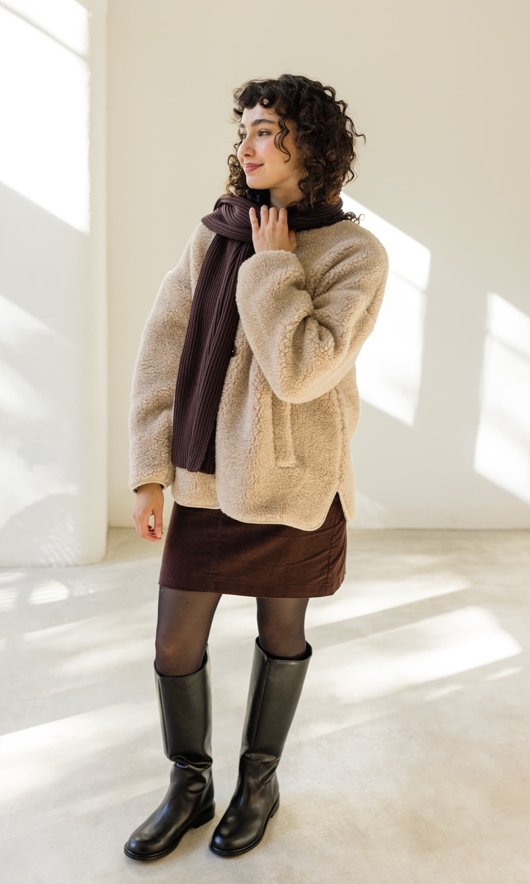 Schafwoll Jacke (Schurwolle)