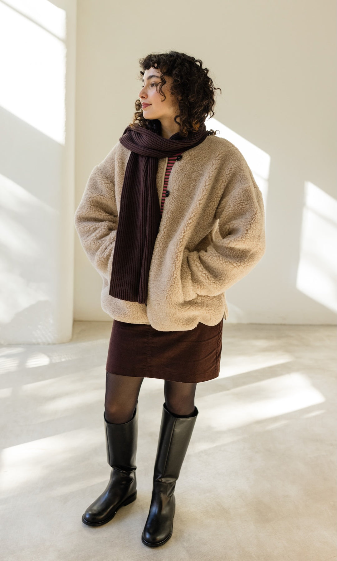 Schafwoll Jacke (Schurwolle)