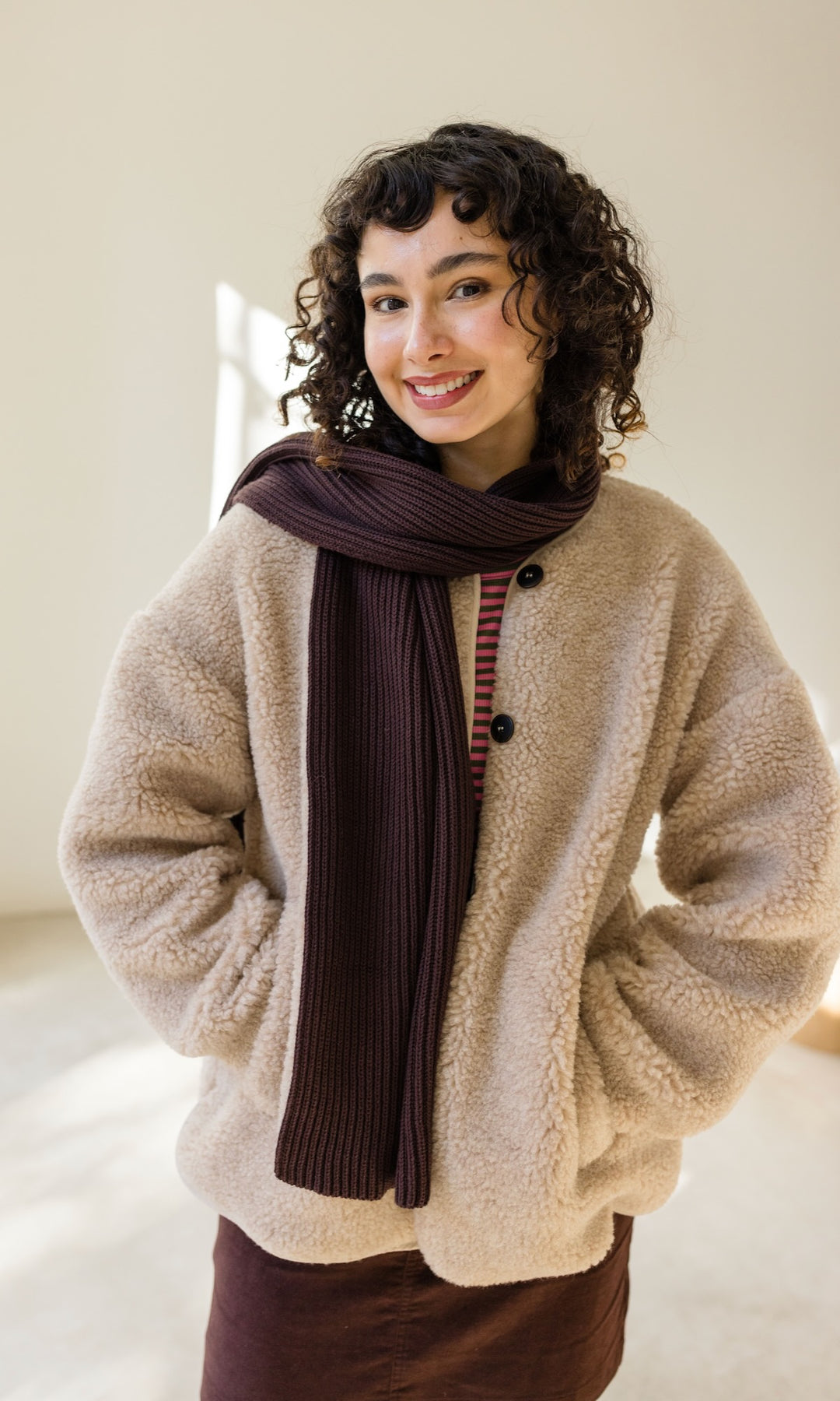 Schafwoll Jacke (Schurwolle)