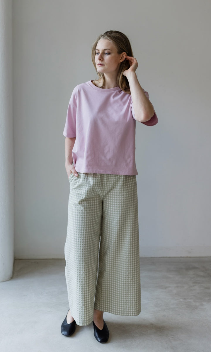Oversized T-Shirt in Rosé - abricot coco