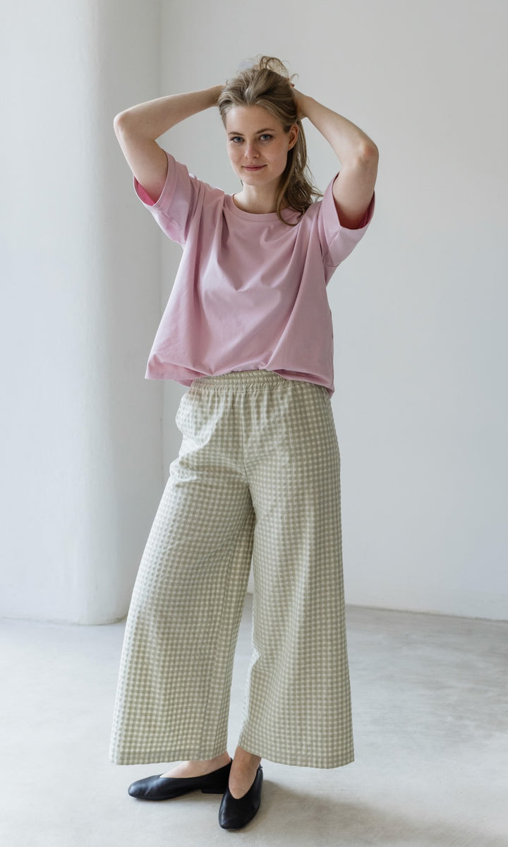 Oversized T-Shirt in Rosé - abricot coco