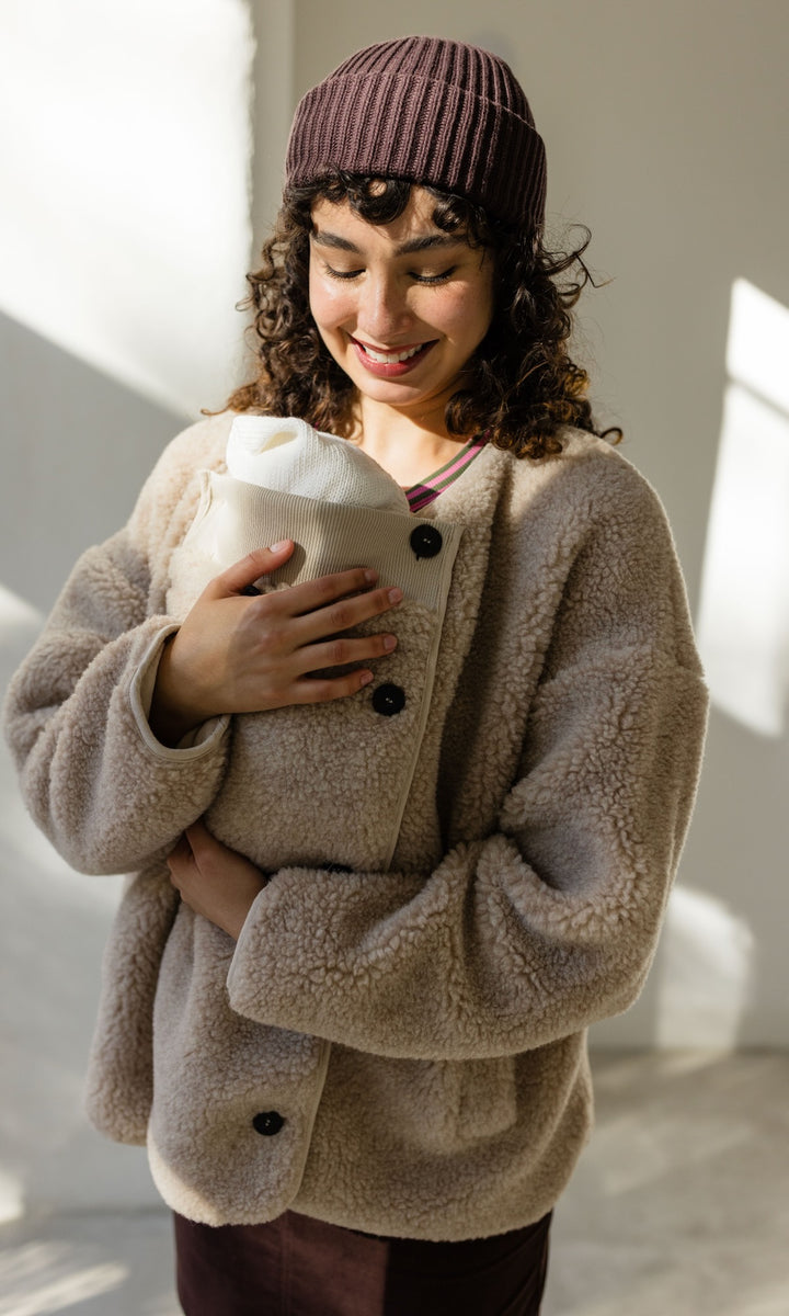 Babytrageeinsatz (Schurwolle) separat