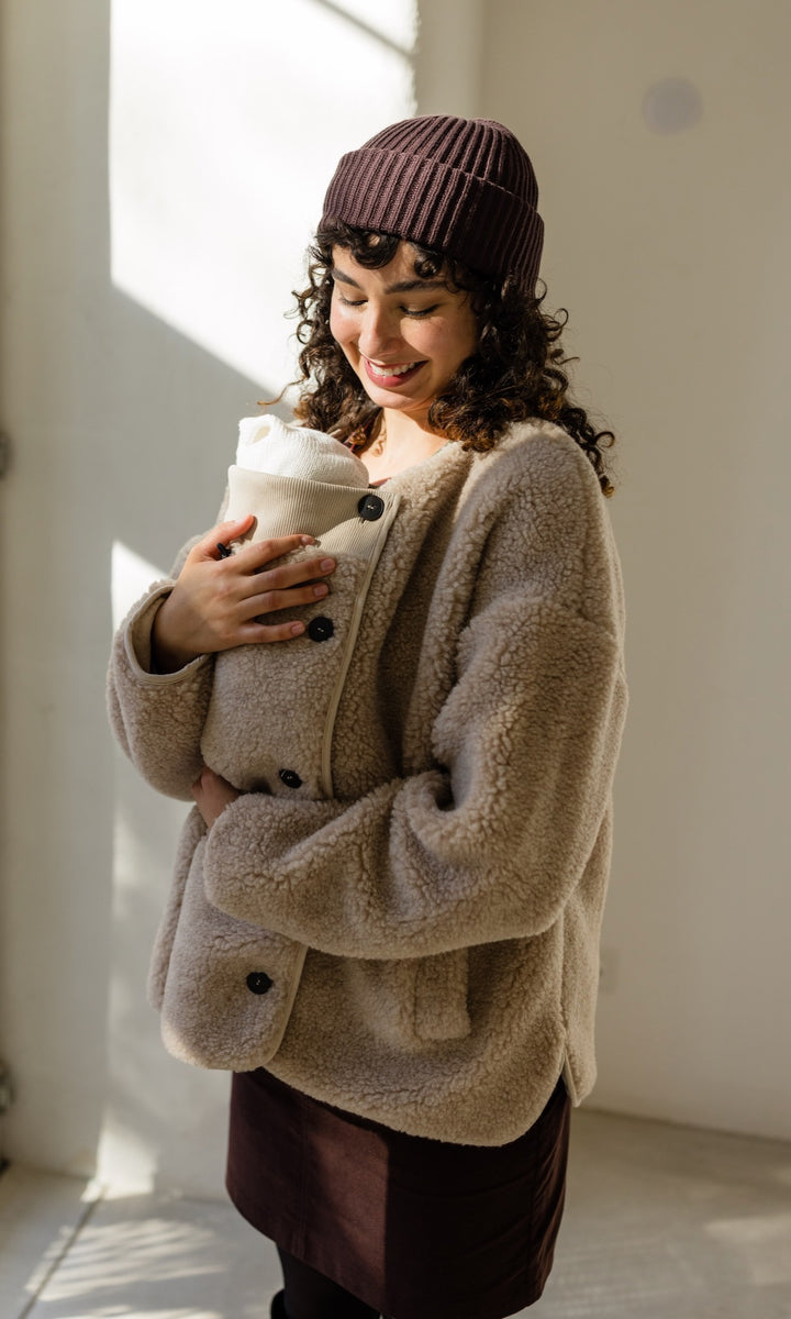 Babytrageeinsatz (Schurwolle) separat