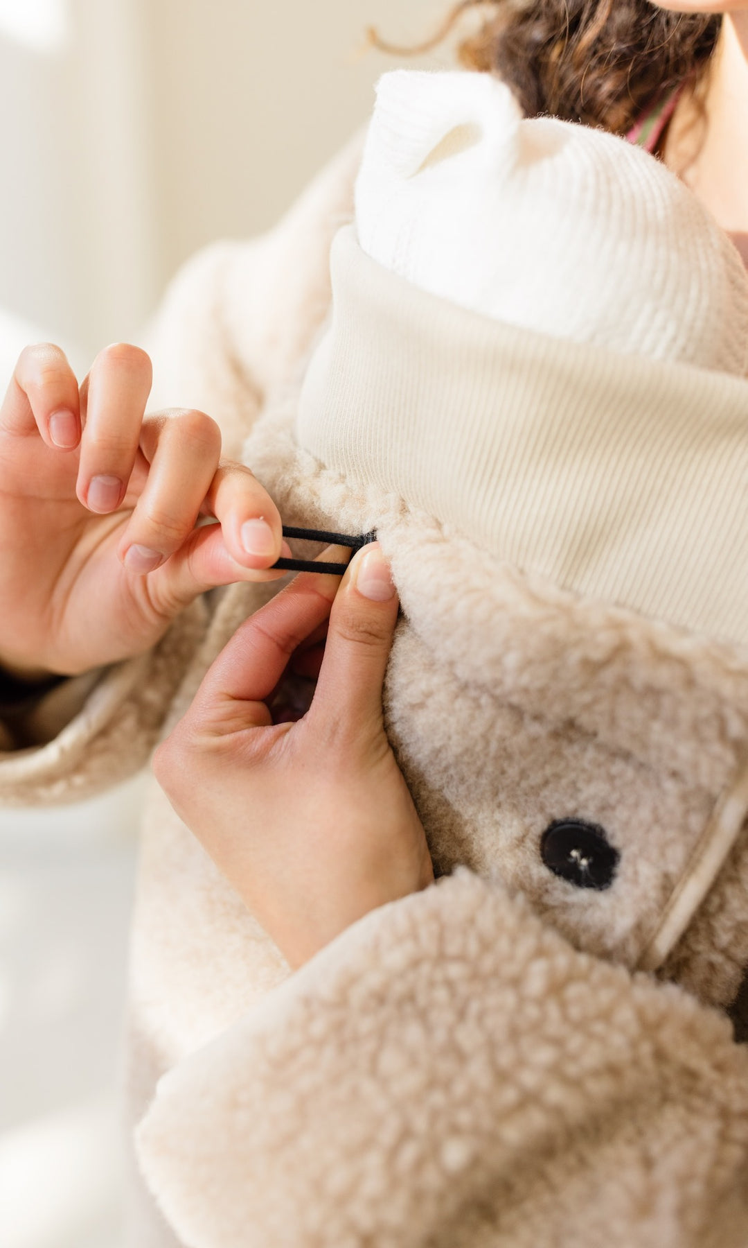 Babytrageeinsatz (Schurwolle) separat