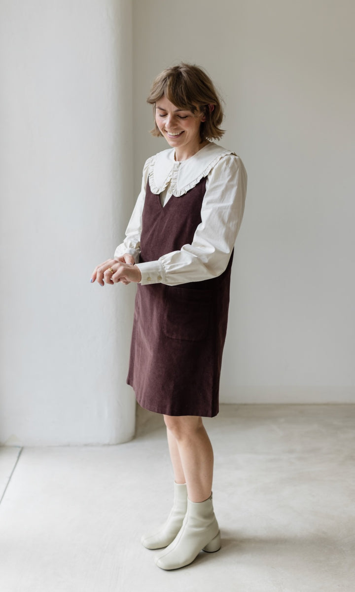 Minikleid aus Cord Audrey