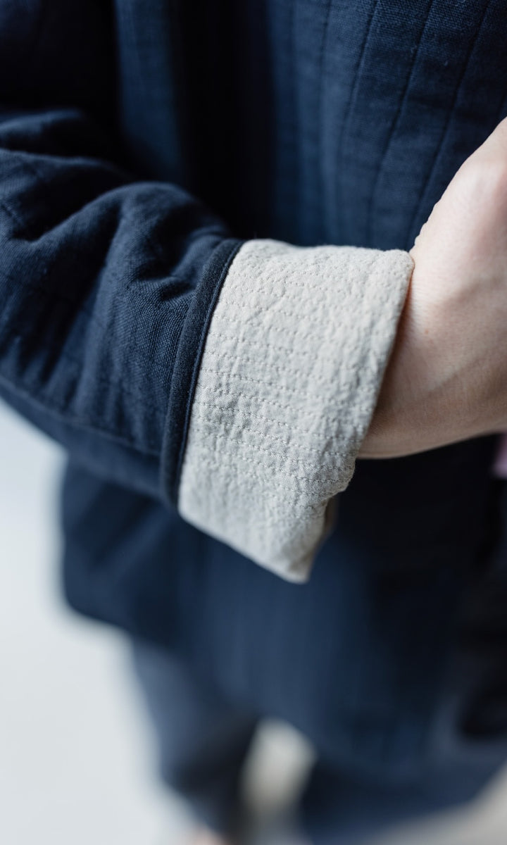 Leichte Oversized Steppjacke Yumiko aus Bio Baumwolle