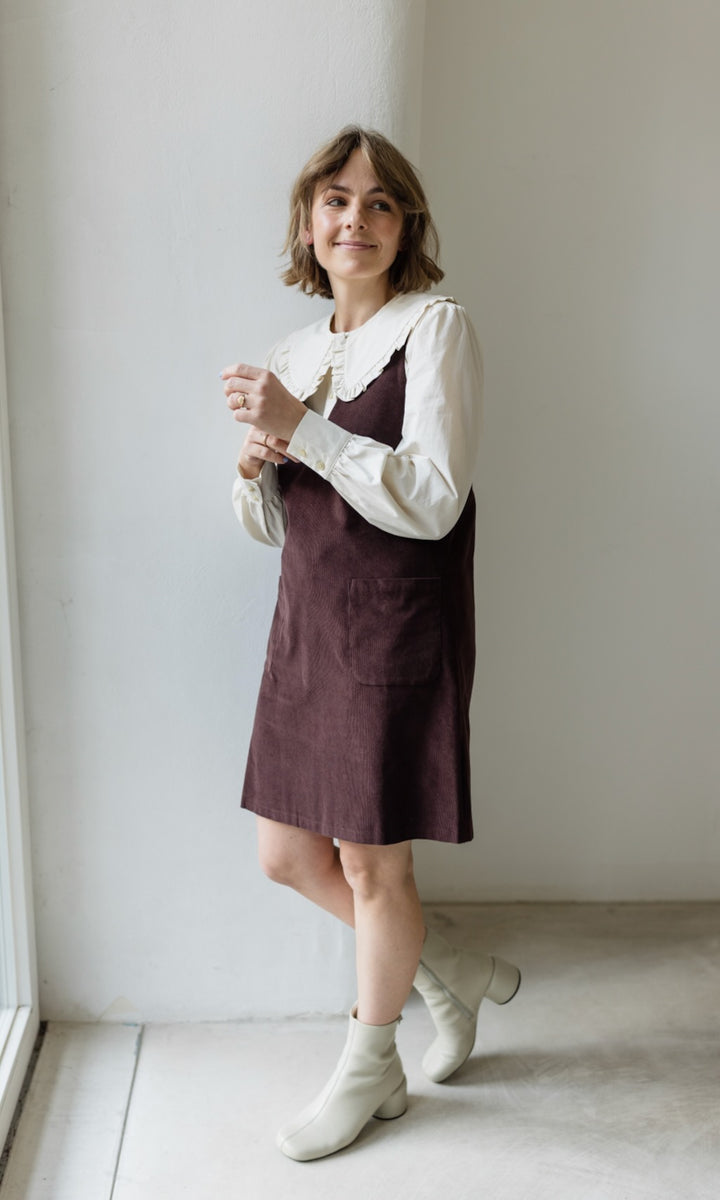 Minikleid aus Cord Audrey