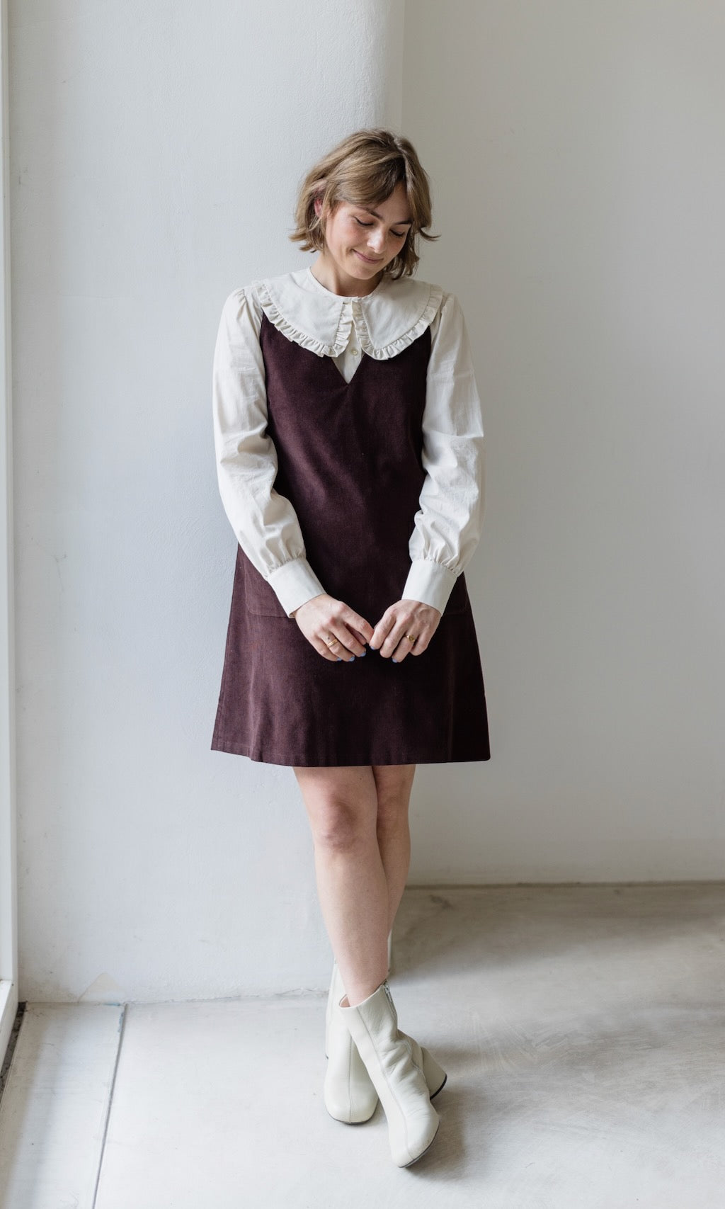 Minikleid aus Cord Audrey