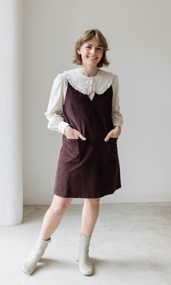 Minikleid aus Cord Audrey