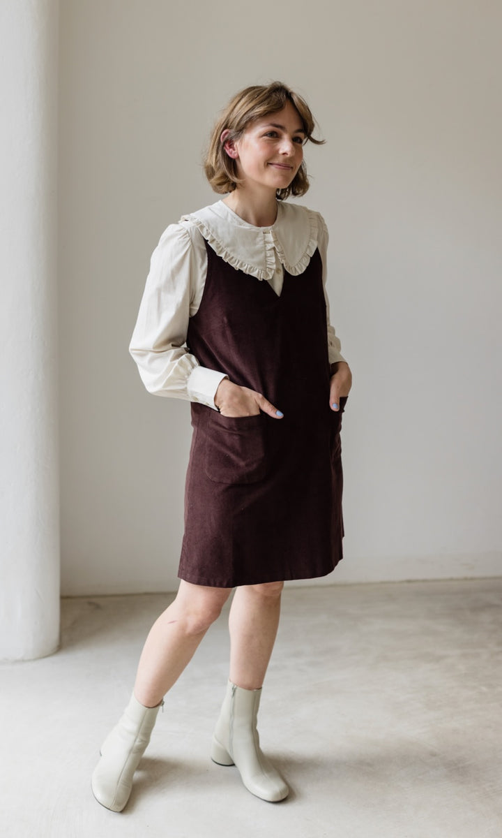 Minikleid aus Cord Audrey