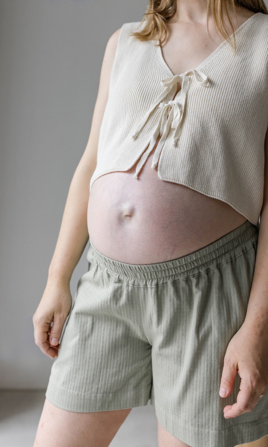 Umstands-Shorts Jeanne - abricot coco