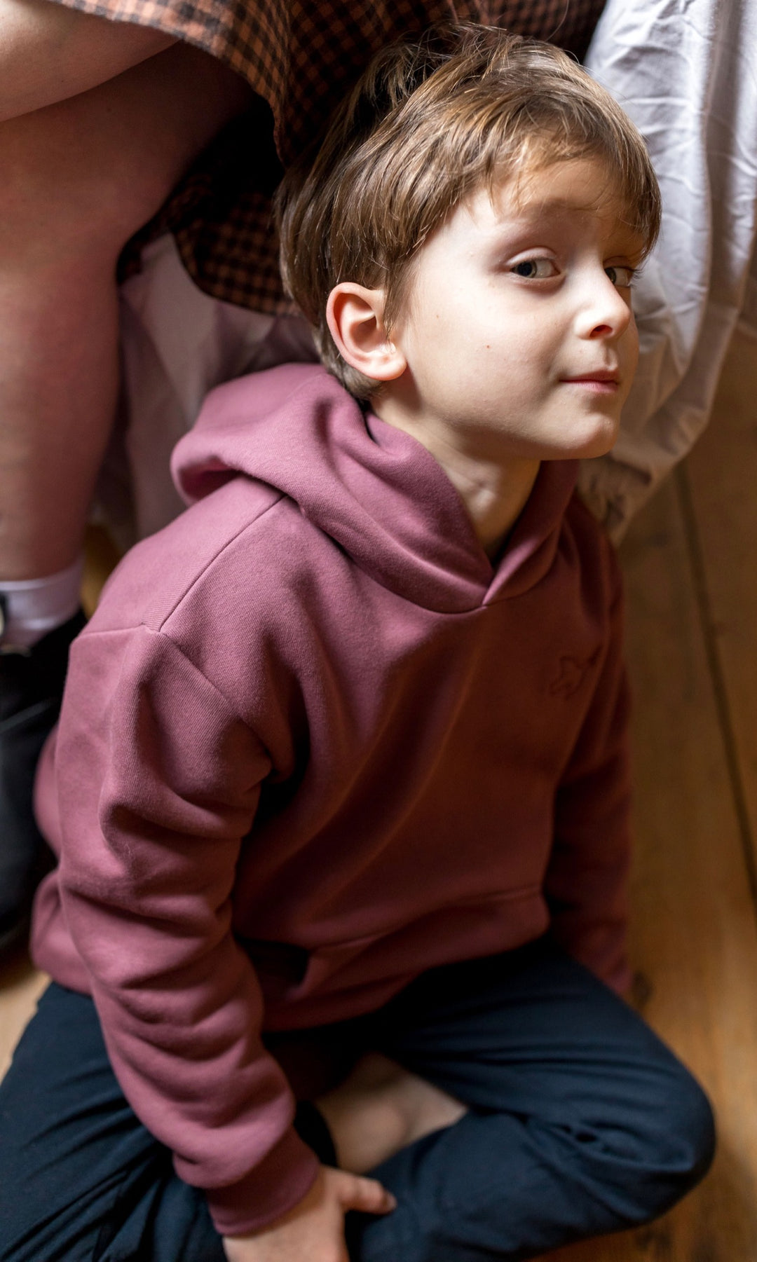 Kinder Hoody x Gretas Schwester (2-12 Jahre) - abricot coco