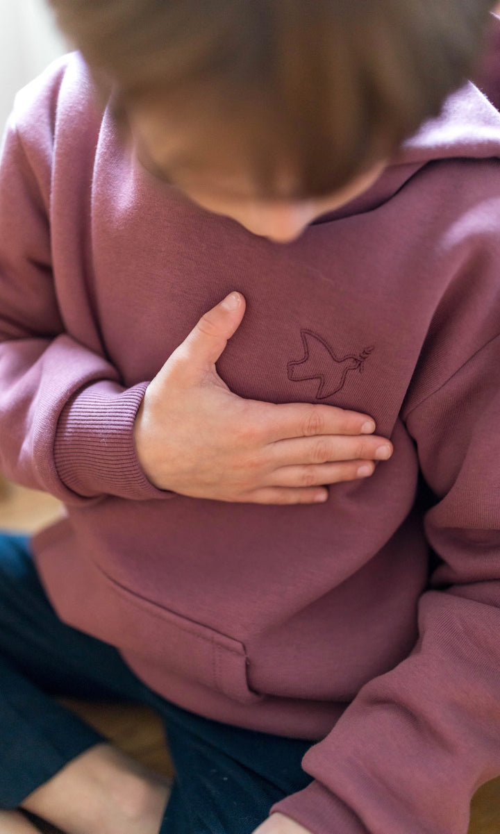 Kinder Hoody x Gretas Schwester (2-12 Jahre) - abricot coco