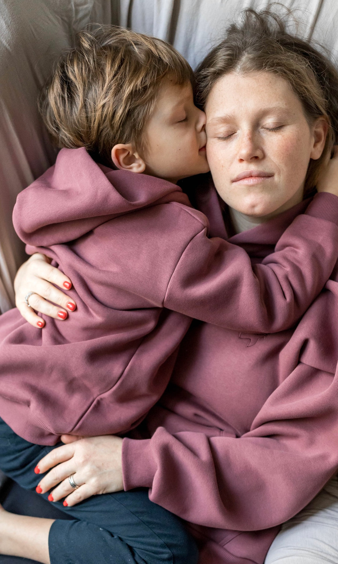 Kinder Hoody x Gretas Schwester (2-12 Jahre) - abricot coco