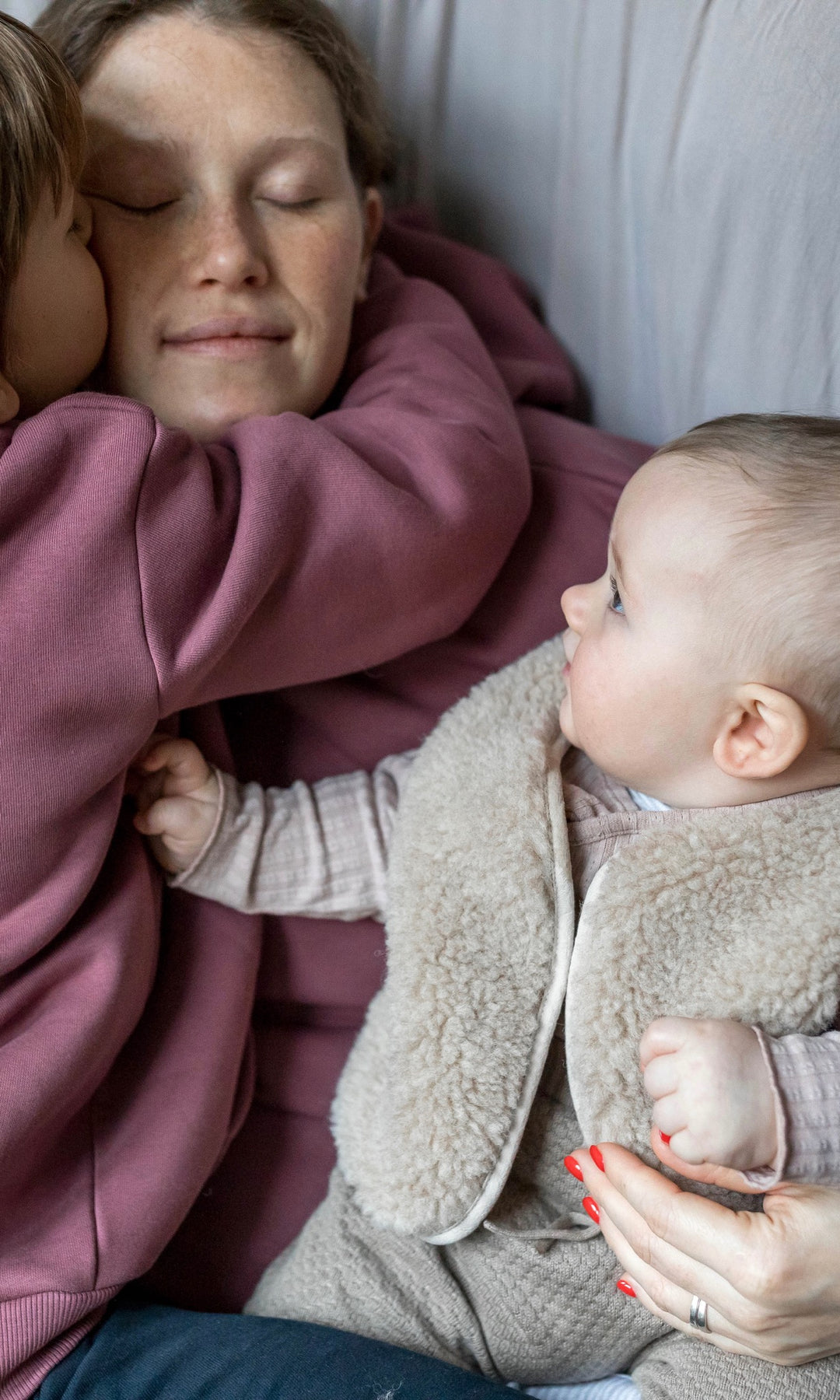 Kinderweste aus Schafwolle (1-8 Jahre)