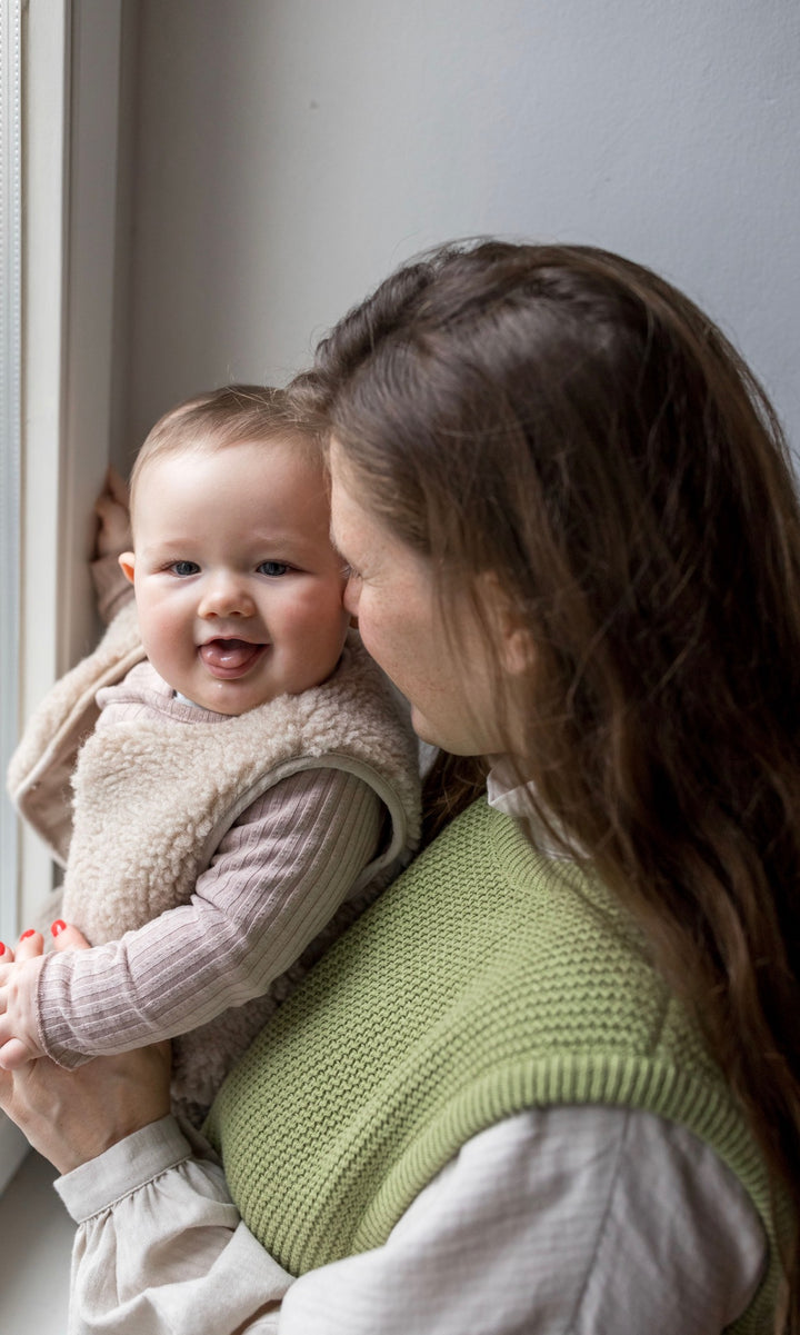 Kinderweste aus Schafwolle (1-8 Jahre)