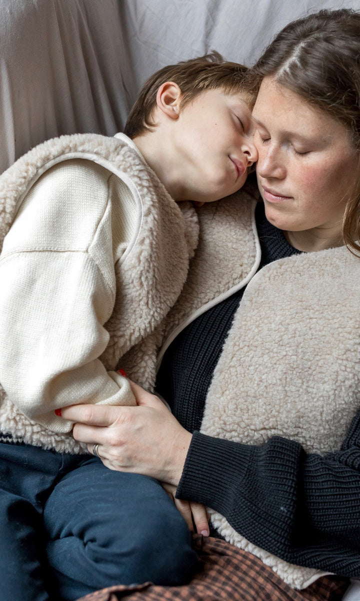 Kinderweste aus Schafwolle (1-8 Jahre)