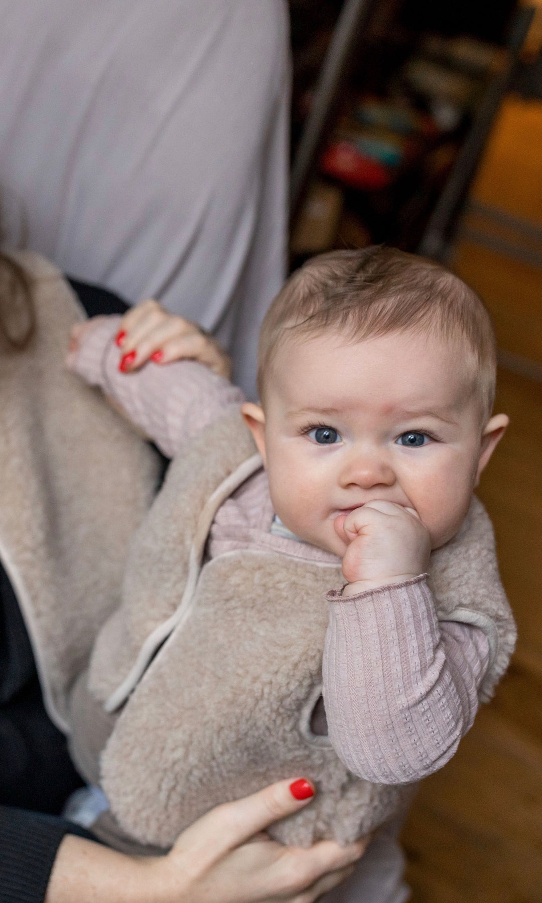 Kinderweste aus Schafwolle (1-8 Jahre)
