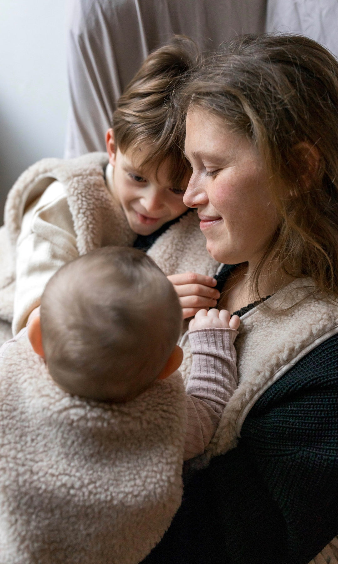 Kinderweste aus Schafwolle (1-8 Jahre)