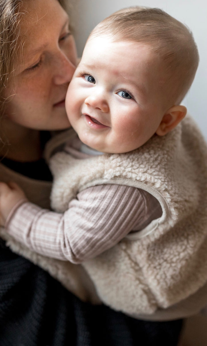Kinderweste aus Schafwolle (1-8 Jahre)