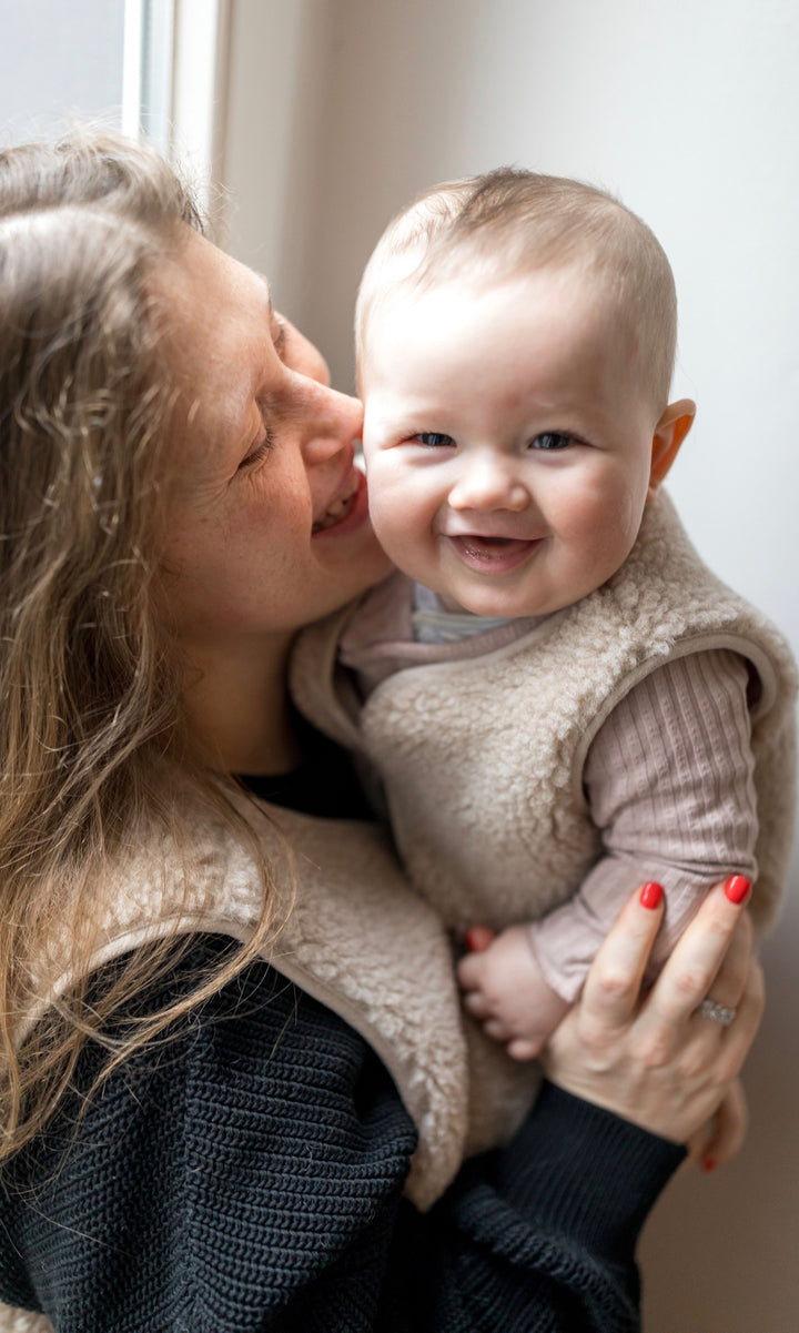 Kinderweste aus Schafwolle (1-8 Jahre)
