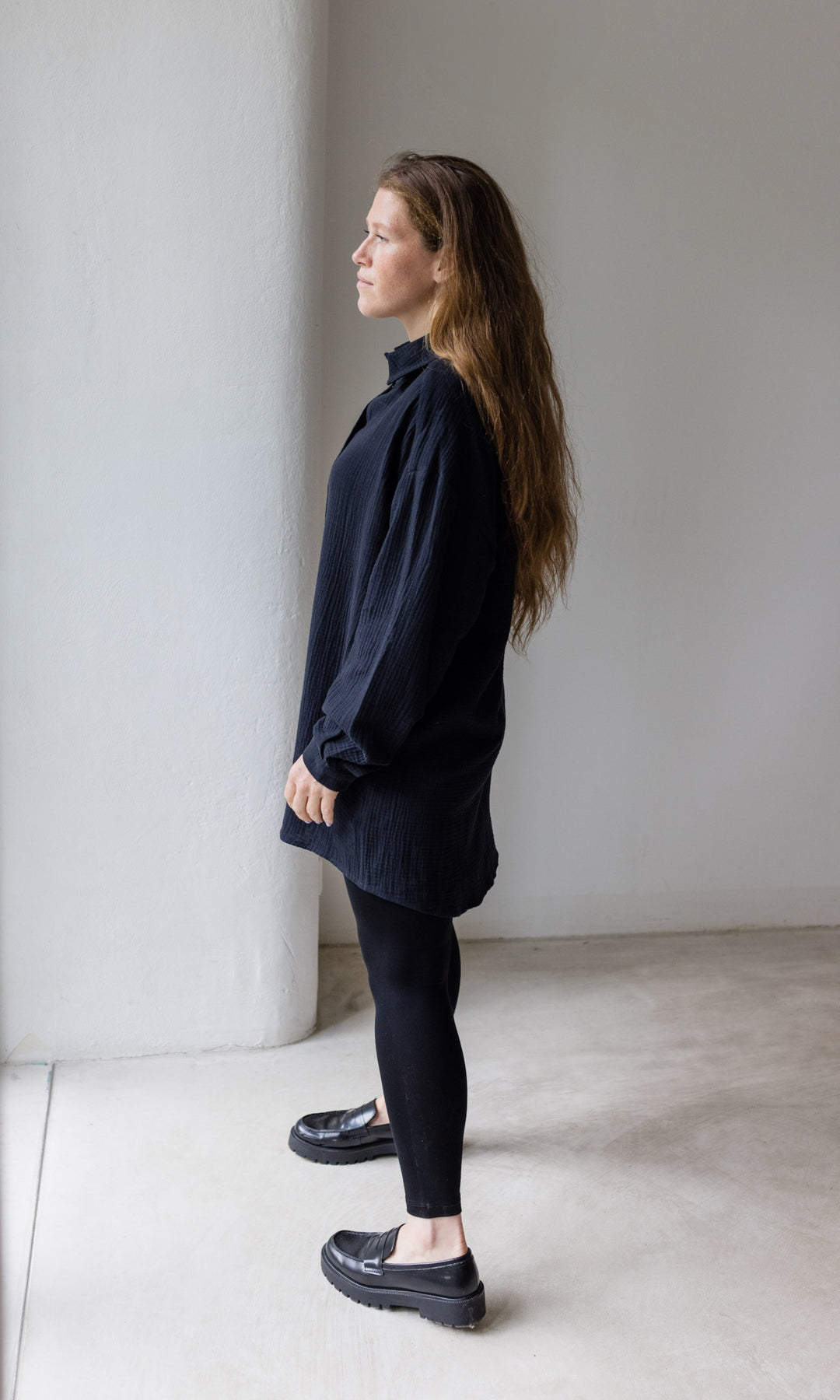 Leggings in Schwarz - abricot coco
