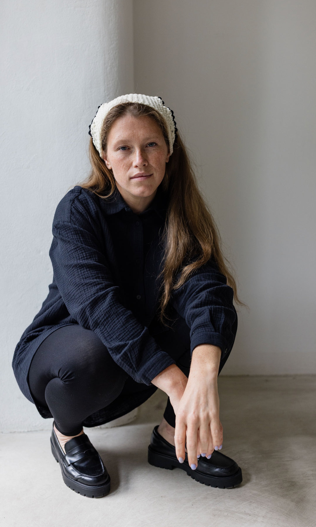 Leggings in Schwarz - abricot coco